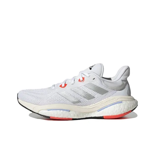 Adidas Solar Glide 6 Running Shoes Women's Low-Top White/Silver