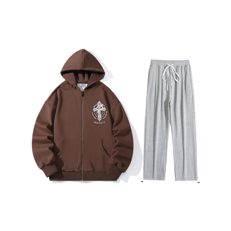 RAINCOME Sweatshirt Sets Unisex-27