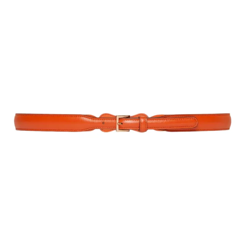 GUCCI Leather Belts Women's Orange-0