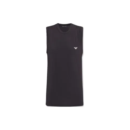 EMPORIO ARMANI Tank Tops Men Black