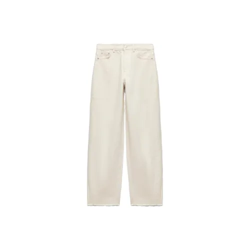 ZARA Jeans Women's White