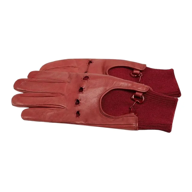 GUCCI Gloves Men Red-1