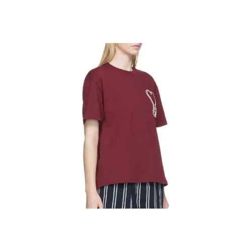 AMIPARIS T-Shirts Men Burgundy