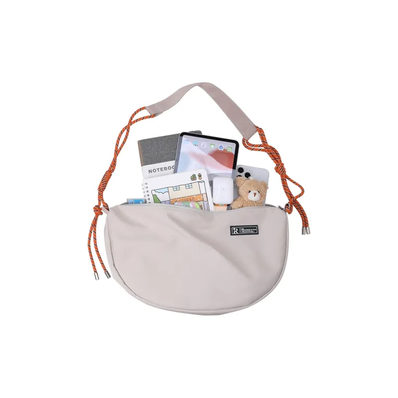 RUIGOR Fabric Dumpling Bag Shoulder Bag Crossbody Bag Medium Size Unisex Multicolor-2