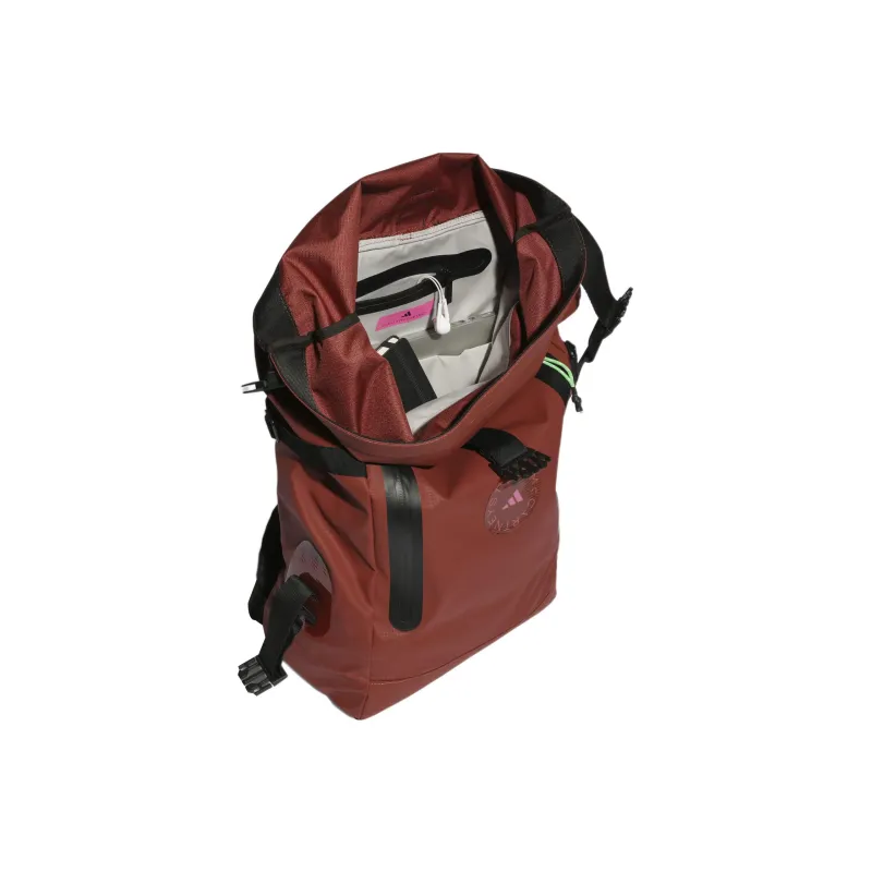 Adidas Polyurethane Backpack Regular Women's Wild Tan/Bright Pink/Black-3