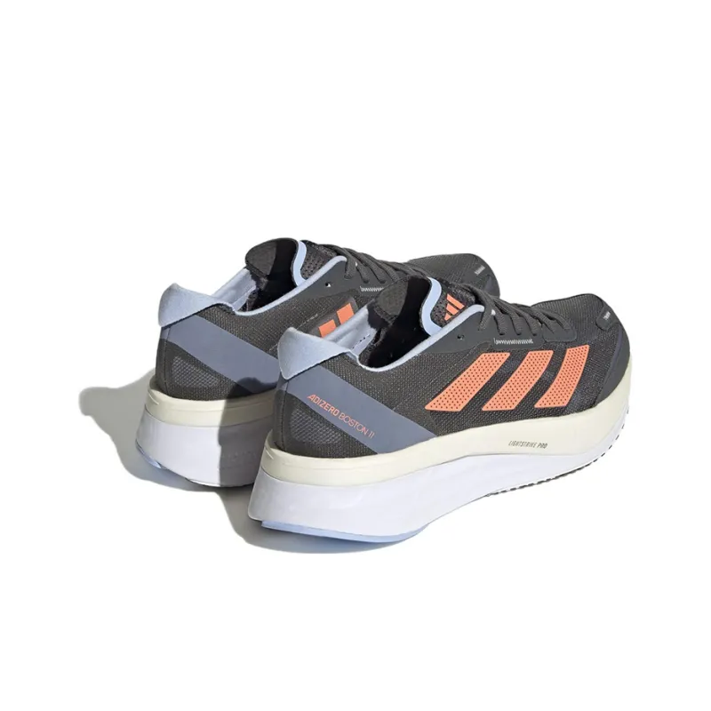 Adidas Adizero Boston 11 'Grey Coral Fusion' Women's-3