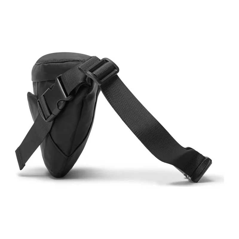 NOMK Oxford Messenger Bag Workwear Bag, One Shoulder Crossbody Bag, Sling Bag Medium Size Unisex Black-2