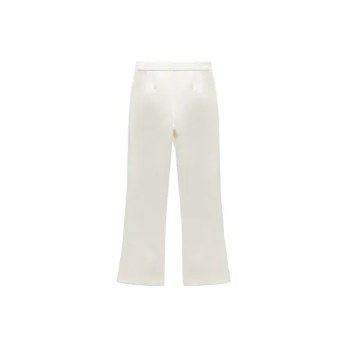 ZARA Casual Pants Women's White