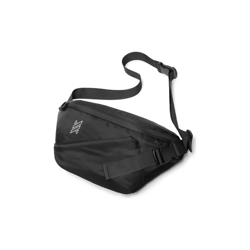 NOMK Oxford Messenger Bag Workwear Bag, One Shoulder Crossbody Bag, Sling Bag Medium Size Unisex Black-4