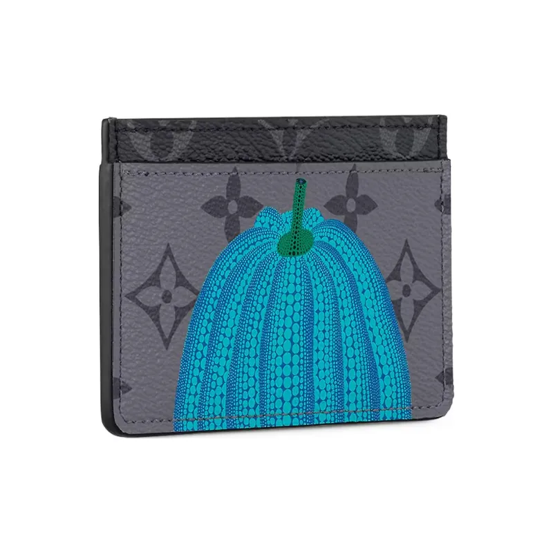 LOUIS VUITTON Lv X Yk Porte Carte Simple Pumpkin Print-1