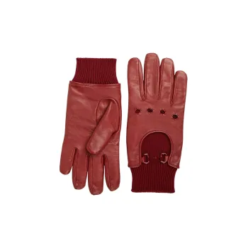 GUCCI Gloves Men Red