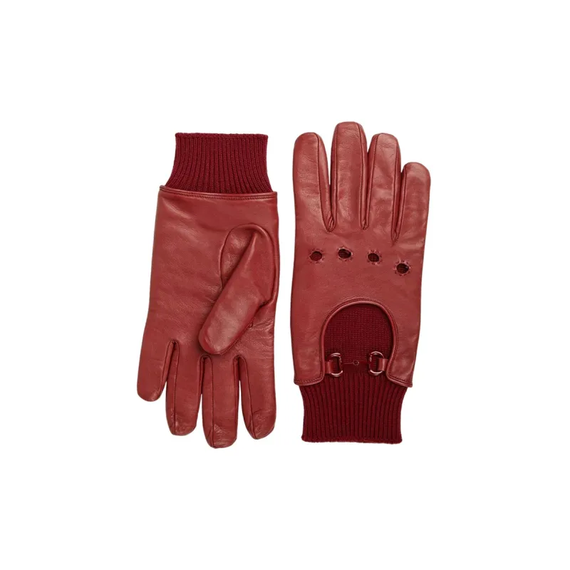 GUCCI Gloves Men Red-0