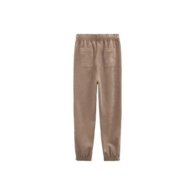 ZARA Casual Pants Women's Beige-1