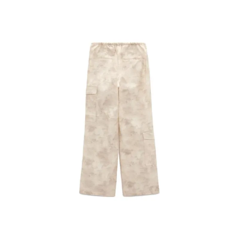 ZARA Cargo Pants Women's White-1