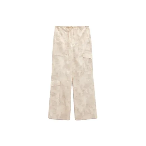 ZARA Cargo Pants Women's White