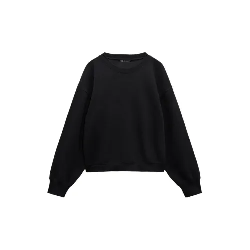 ZARA Sweatshirts Women's Black