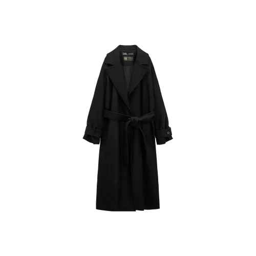 ZARA Coats Women's Black