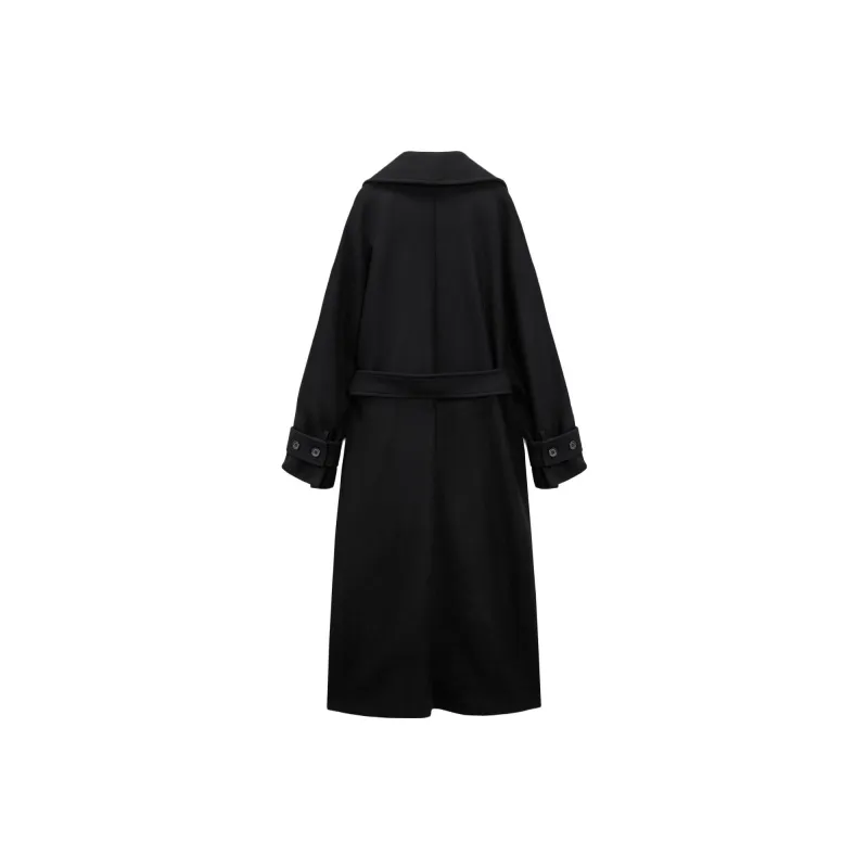ZARA Coats Women's Black-1