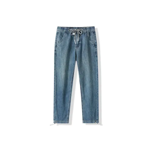 HALEBOSS Jeans Men Blue