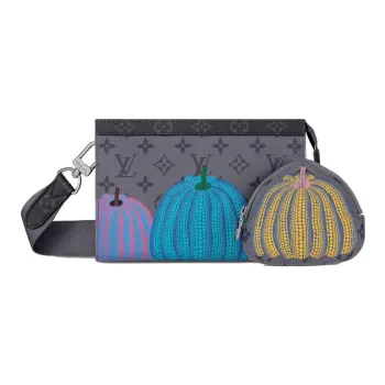 LOUIS VUITTON Lv X Yk Gaston Wearable Wallet Pumpkin Print