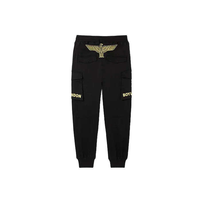 Boy London Knitted Sports Pants Unisex Black-1
