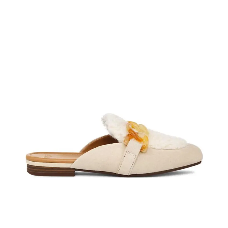 UGG Janaya Stylish Sandals Women's Almond White-2