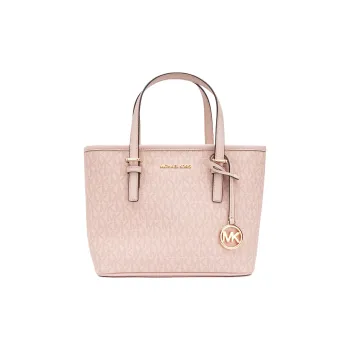MICHAEL KORS Jet Set Leather Tote Bag Shopping Bag Shoulder Bag Handbag Mini Women's Ballet Pink