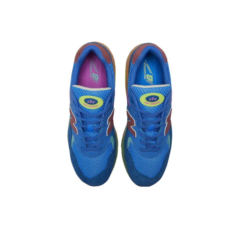 New Balance 580 Blue Multi Color Gum-3