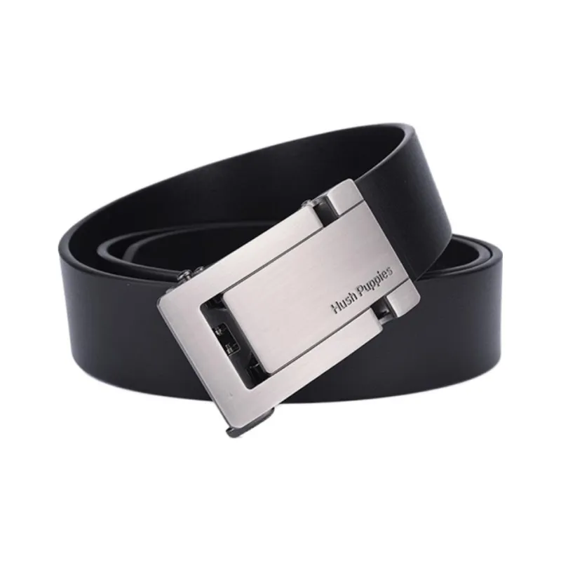 Hush Puppies Star Series Leather Belts Men Black-1