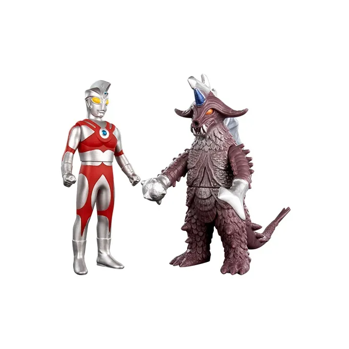BANDAI Ultraman Characters Ultraman Ultra Battle Soft Vinyl Collection 13cm Hobby Model-3