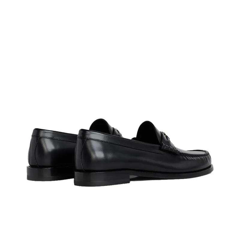 CELINE Triomphe Loafers Men's Black-3