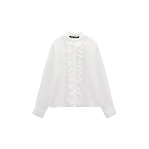 ZARA Shirts Women's White