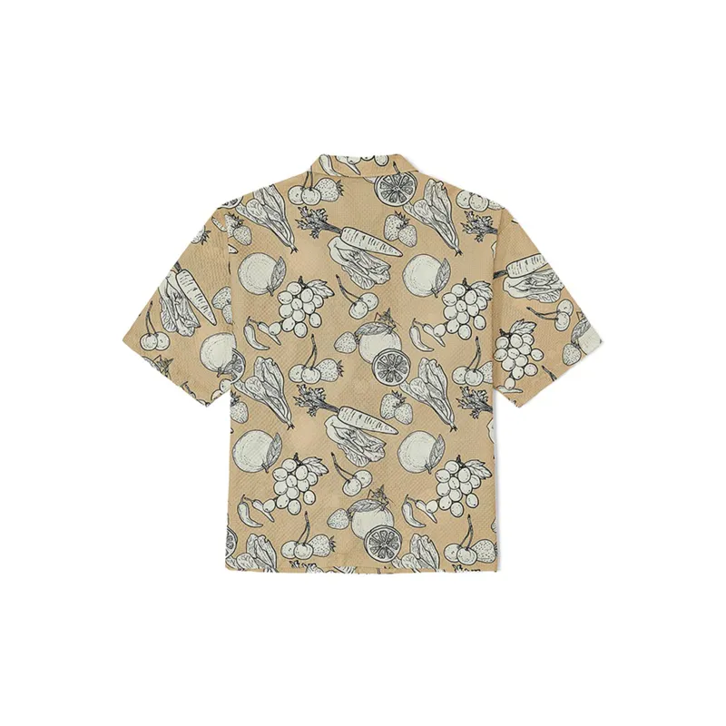 Vans Spring Break Fruits Shirt Unisex Khaki-1