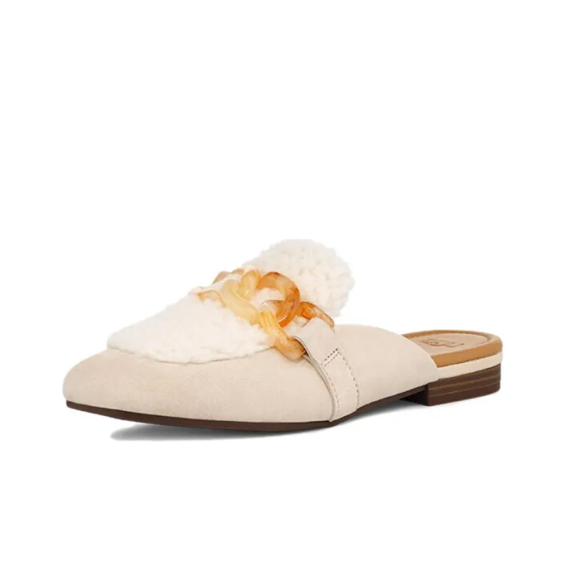 UGG Janaya Stylish Sandals Women's Almond White-1