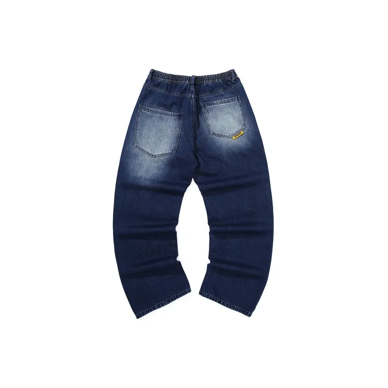 GENANX Jeans Unisex Denim Blue-1