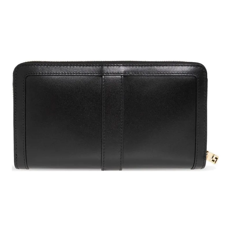 VERSACE Calfskin Wallet Women's Black-2