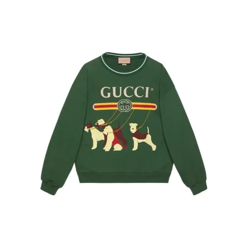 GUCCI Sweatshirt Men Green