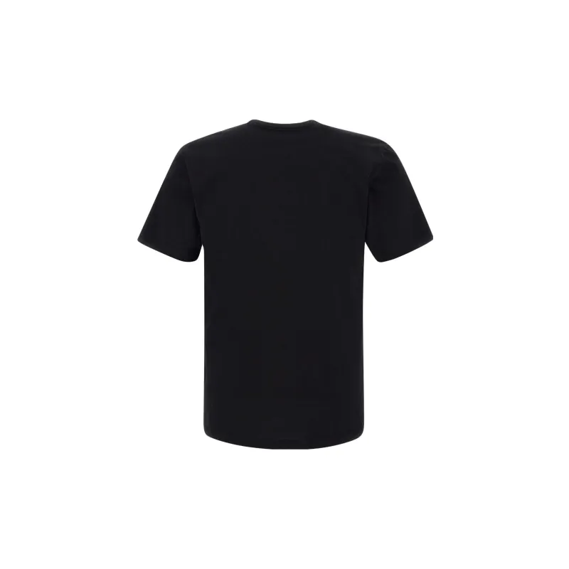 WOOLRICH Logo-embroidered Short-sleeve Cotton T-shirt-1