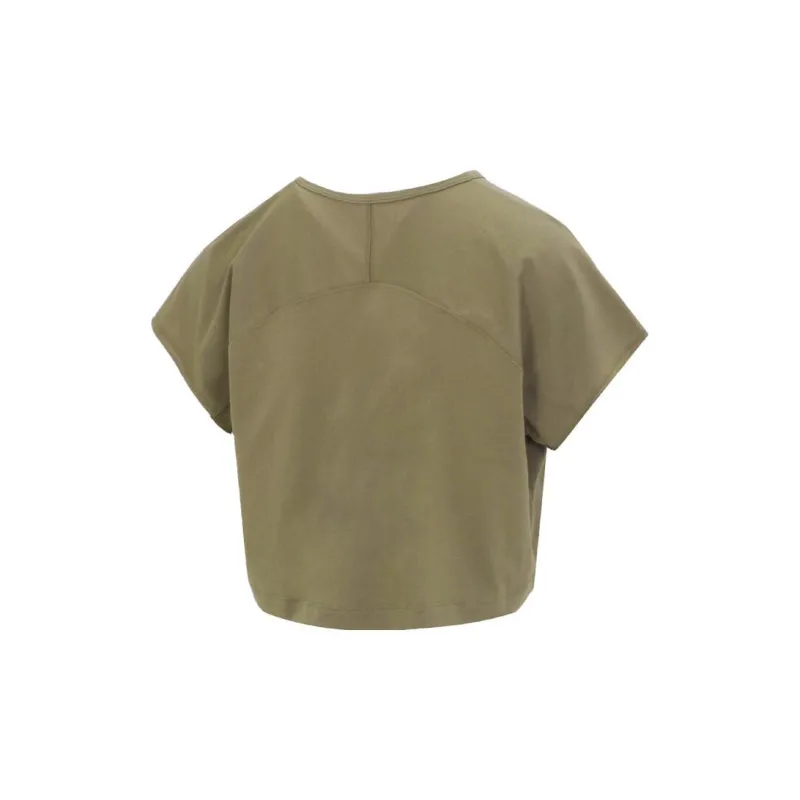 Under Armour Crop Tops Women's Brown-1