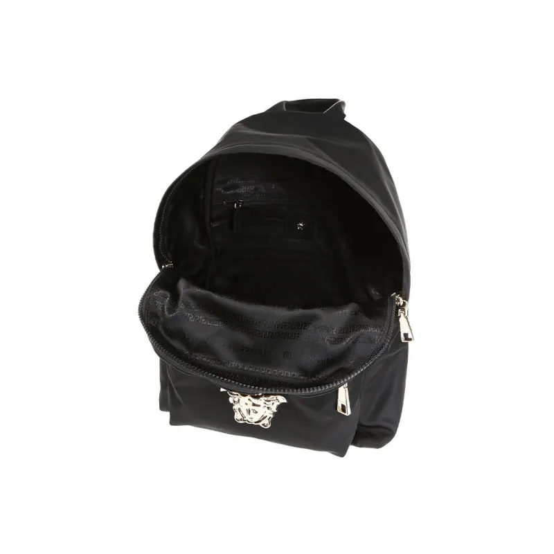 VERSACE Polyamide Laptop Backpack Men's Black-2