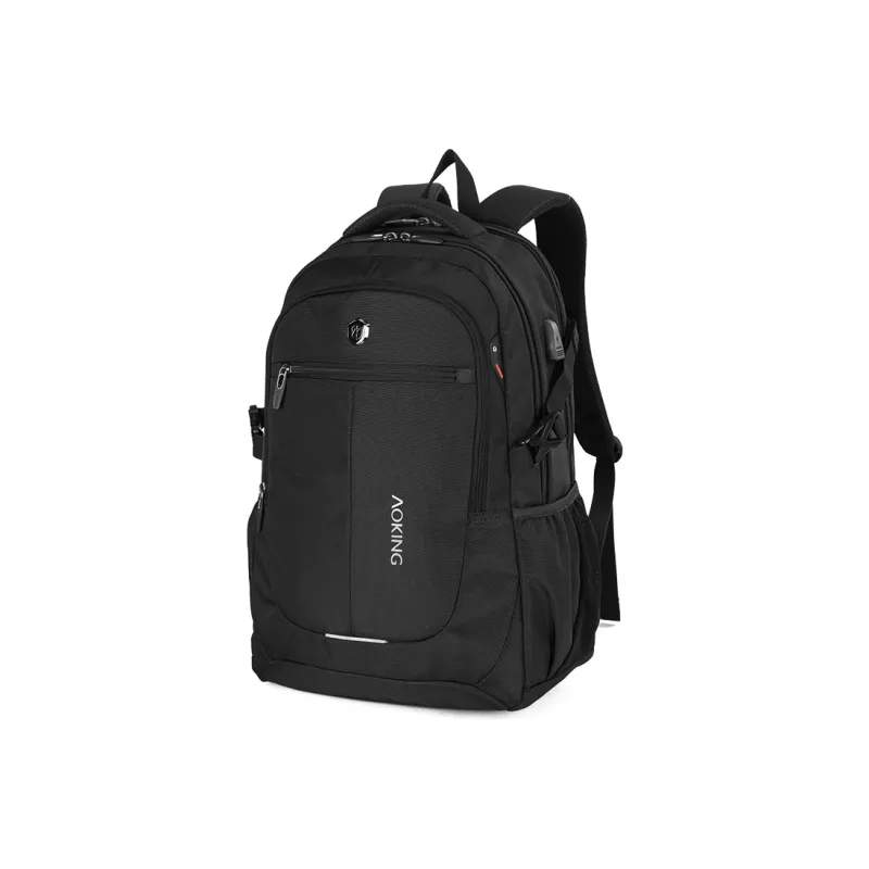 AOKING AK Polyester Backpack Large Size Men's Gray/Black/Blue-5