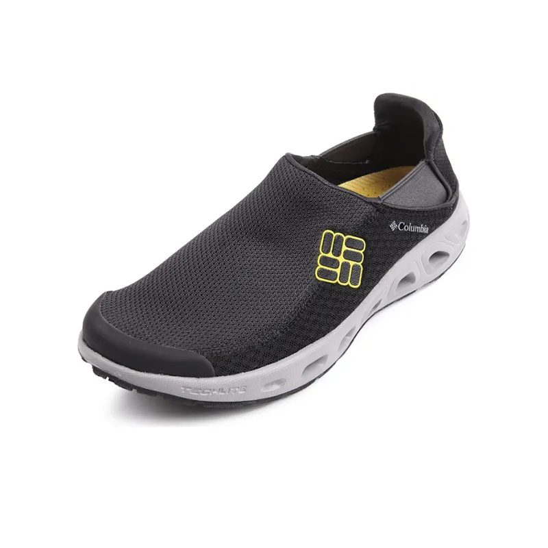 Columbia Cushioned Slip Resistant Breathable Lightweight Low Top Casual Shoes Men's Black Gray Color-2