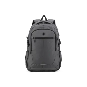 AOKING AK Polyester Backpack Large Size Men's Gray/Black/Blue