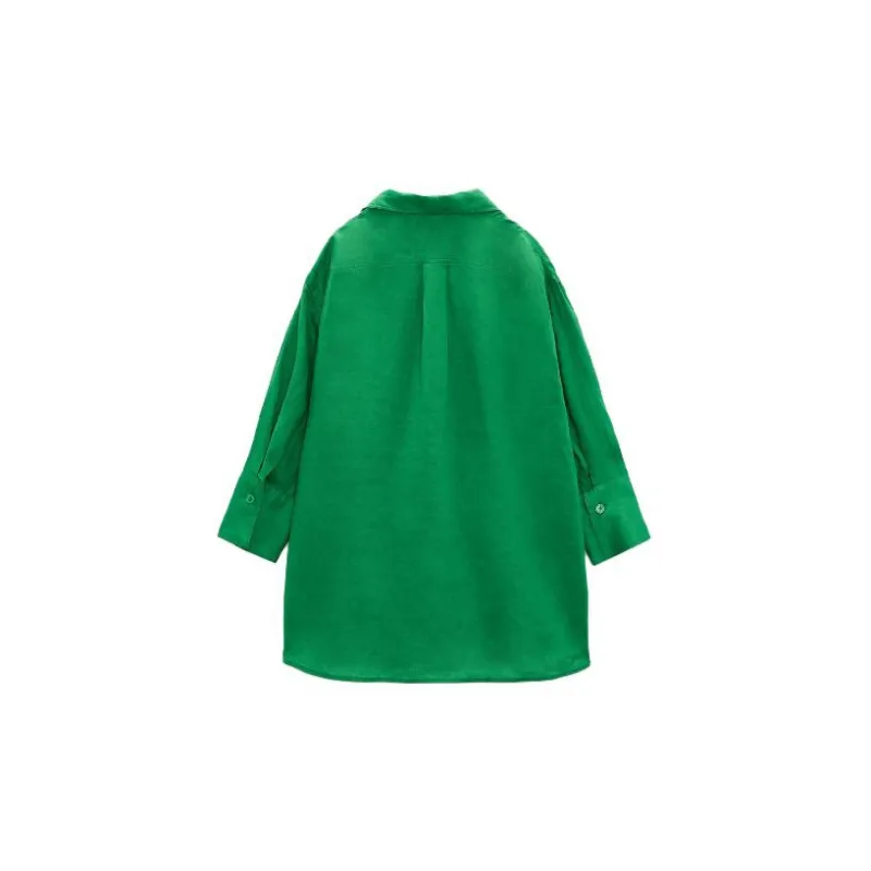 ZARA Shirts Women's Green-1