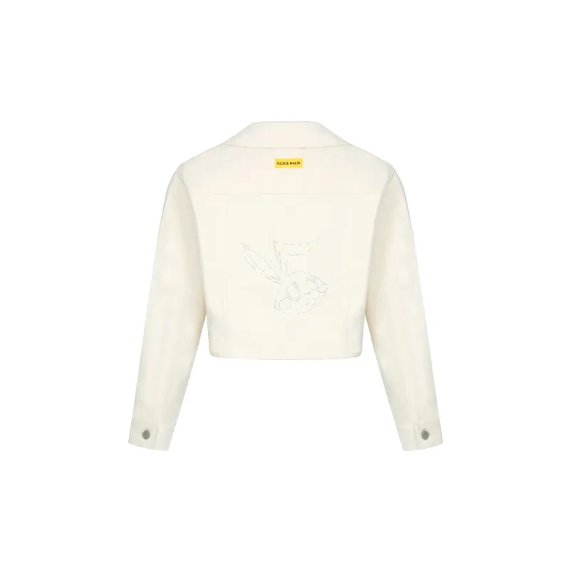 Richie Macie Cropped Coats Women's-4