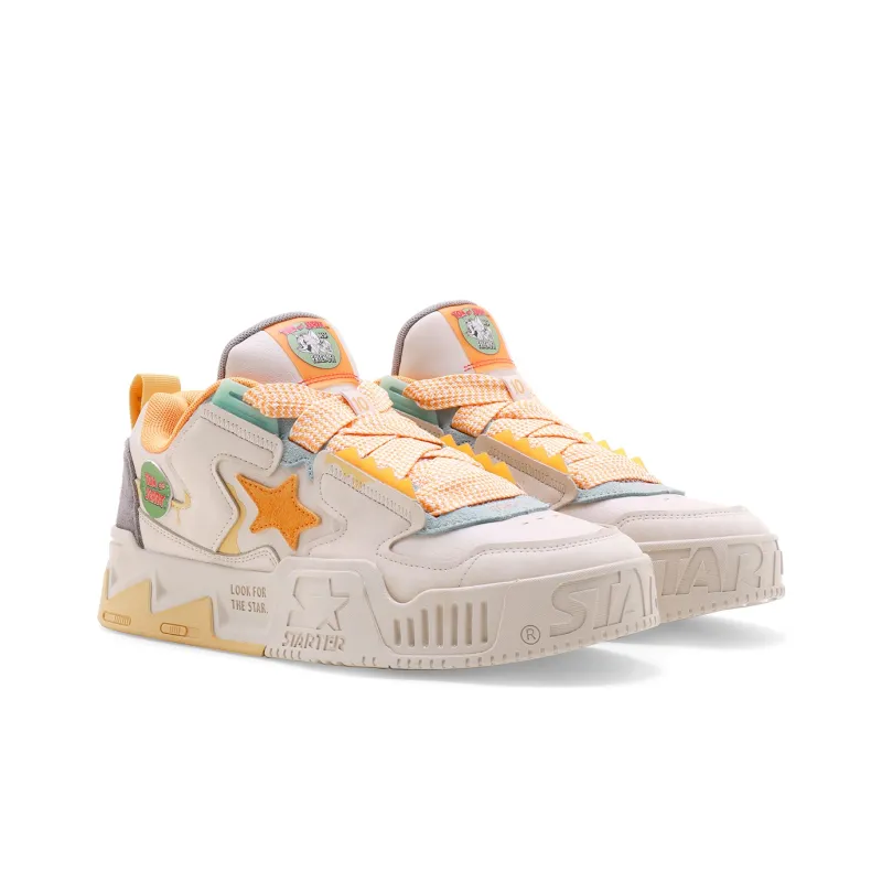 STARTER Skateboard Shoes Men Low Top White-2