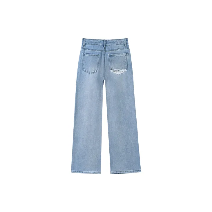 MITUAN Jeans Women's Light Blue-1