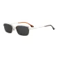 Gold Frame with Black Lens