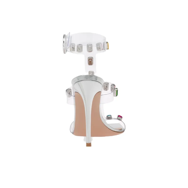 GIANVITO ROSSI Crystal embellished 105mm Sandals-4