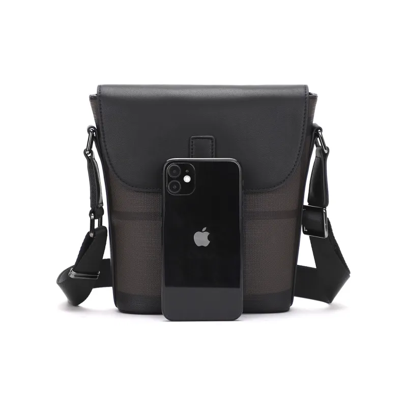 ELLE HOMME Crossbody Bags Coffee/Black-5